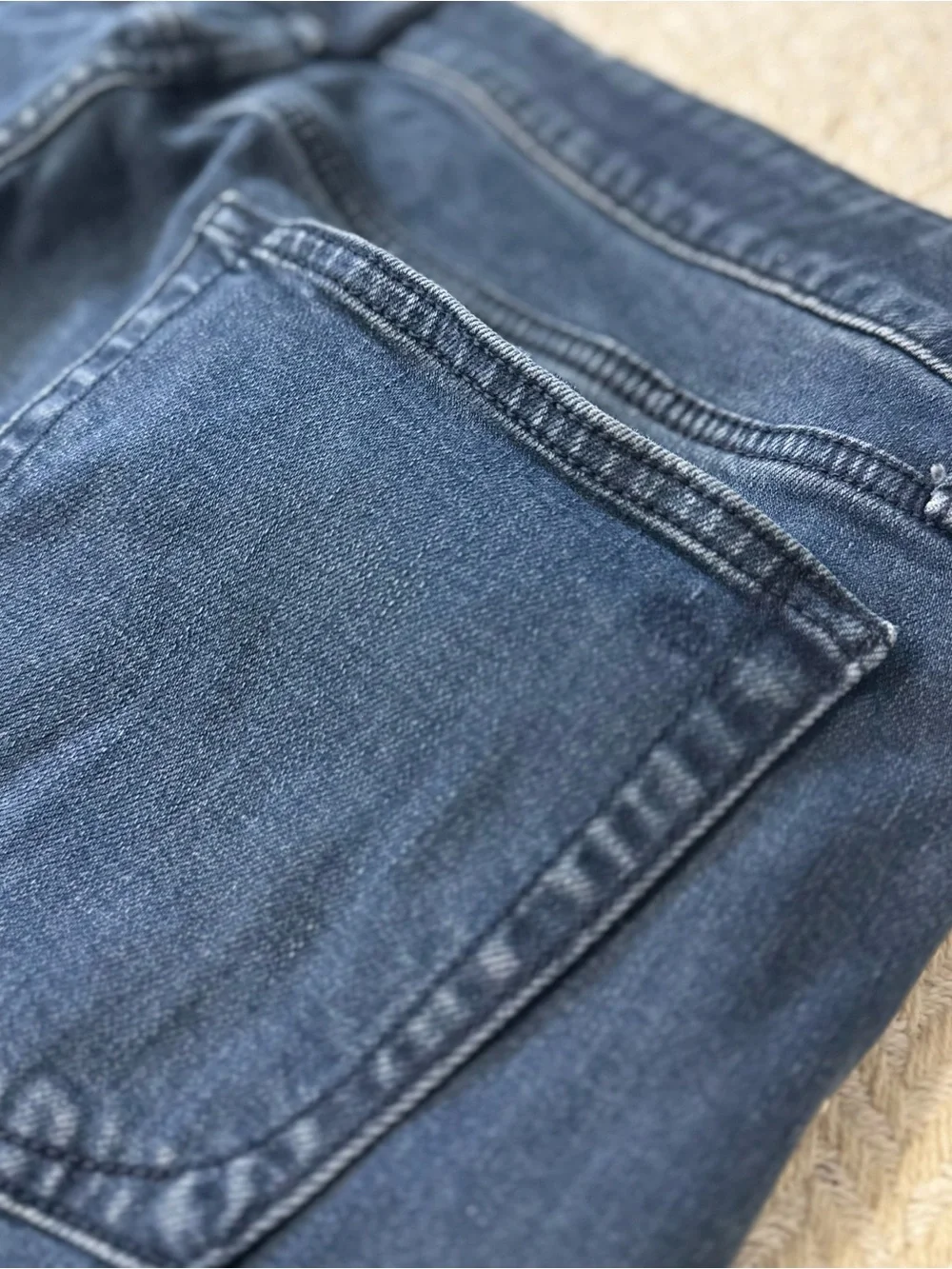Rag & Bone Fit 3 Athletic Tapered Jeans 34x32 Kendall Blue Wash